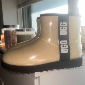 Classic clear mini ugg boots